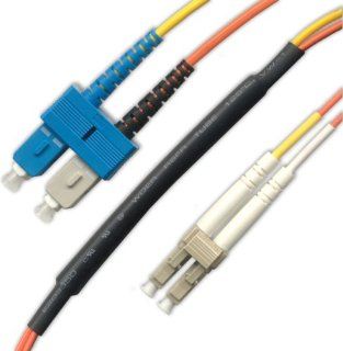 1M SC/LC Mode Conditioning (SC Side) Fiber Optic Cable (9/125 62.5/125) Computers & Accessories