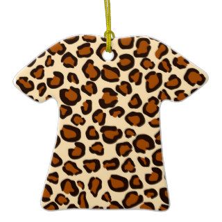 Cheetah print   T shirt Ornament