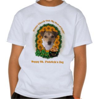 St Patricks   Pot of Gold   Jack Russell T Shirts