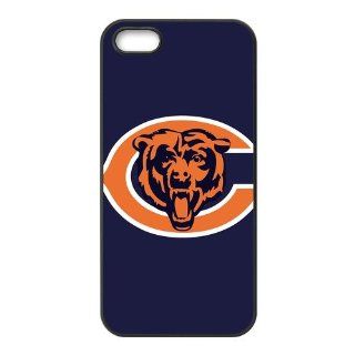 Hot Sale NFL Chicago Bears Custom High Quality Inspired Design TPU Case Protective cover For Iphone 5 5s iphone5 NY124 Cell Phones & Accessories