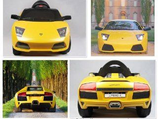 LICENSED LAMBORGHINI Murcielargo Ride On Car Electric Power Wheel Kids Battery Operated Remote Control with Music and Light Toys & Games