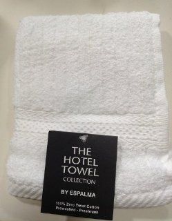 The Hotel Towel by Espalma 12 pk Washcloths, White  