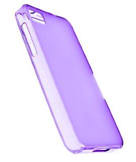 CASE123 Soft Matte TPU Gel Skin Case Cover for BlackBerry Z10   Purple Cell Phones & Accessories