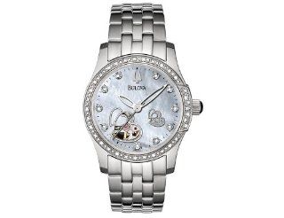 Bulova Automatic BVA Women's Watch 96R122 Steel, 44 Diamonds, MOP & Heart Dial at  Women's Watch store.