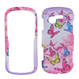 Rose Butterfly Samsung Sgh s425g Tracfone/net10 Straight Talk Evergeen Slider Cell Phones & Accessories