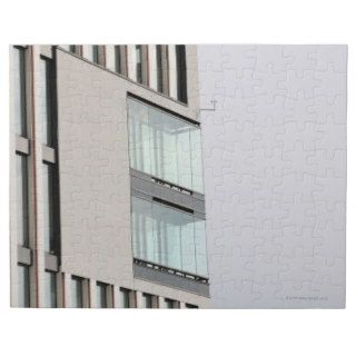 Glass front of an office building, Munich Jigsaw Puzzle