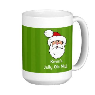 Personalized Santa Claus Coffee Mugs