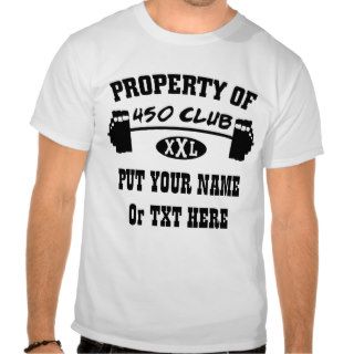Property Of 450 Club XXL Tank / Muscle T Shirt