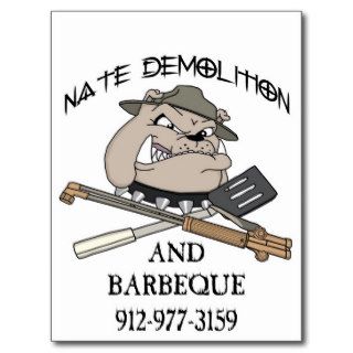 NATE DEMOLITION, 1 3 10 POSTCARD