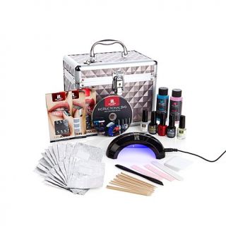 Red Carpet Manicure Gel Nail Pro Kit with Train Case