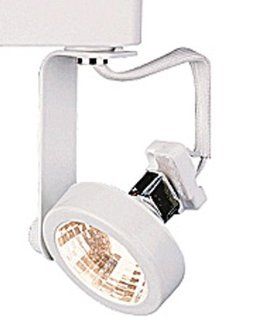 Juno Lighting R731WH Trac Lites Gimbal Low Voltage MR16 Lamp Holder with 12V Electronic Transformer, White   Indoor Lighting Low Voltage Transformers  