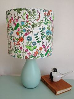 handmade liberty fabric lampshade by lancaster & gibbings