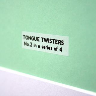 peter piper tongue twister print by basil & ford