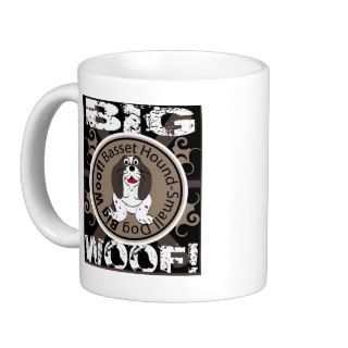 Big Woof Basset Hound Mug