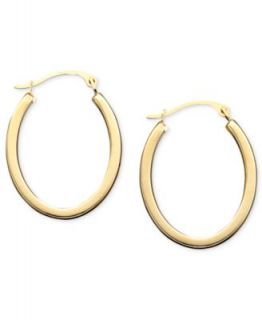 10k White Gold Earrings, Hoop Earrings   Earrings   Jewelry & Watches