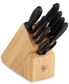 Victorinox Swiss Army Cutlery Set, 15 Piece Classic Block Set   Cutlery & Knives   Kitchen
