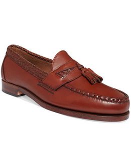 Allen Edmonds Maxfield Woven Moc Toe Shoes   Shoes   Men