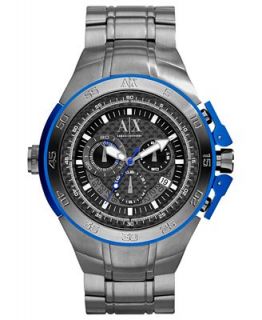 AX Armani Exchange Watch, Mens Chronograph Titanium Bracelet 50mm AX7005   Limited Edition   Watches   Jewelry & Watches