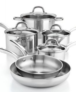 Tools of the Trade Stainless Steel 12 Piece Cookware Set   Cookware   Kitchen