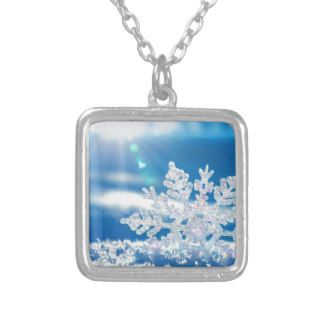 snowflake sunshine necklace
