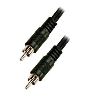 Vanco AC113M25X Nickel Plated RCA Male Plug to RCA Male Plug Cable (25 Feet) Electronics