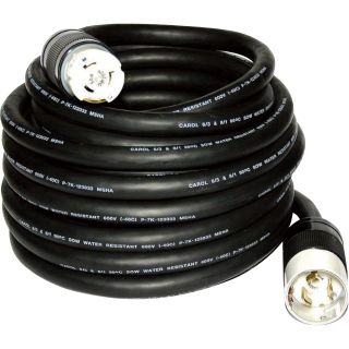 CEP All-Weather Power Cord — 100-Ft., 50 Amps, Model# 6400M  Generator Cordsets   Plugs