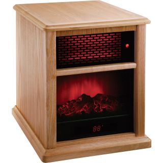 American Comfort Infrared Fireplace — 5200 BTU, Oak Finish, Model# ACW00400WO  Electric Fireplaces