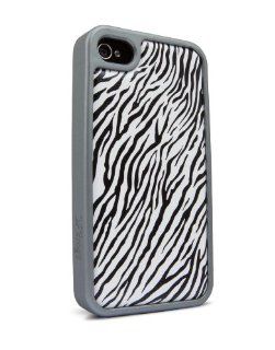 iFrogz IP4V ZBCR Valence Case for iPhone 4/4S   1 Pack   Retail Packaging   Zebra/Crockodile Cell Phones & Accessories