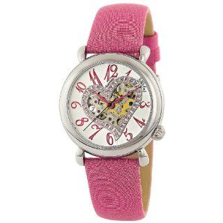 Stuhrling Original Women's 109SW.SET Aphrodite Delight Pink Automatic Watch Set at  Women's Watch store.