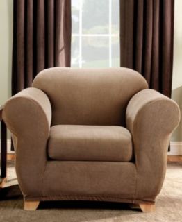 Sure Fit Twill Supreme 2 Piece Chair Slipcover   Slipcovers   For The Home