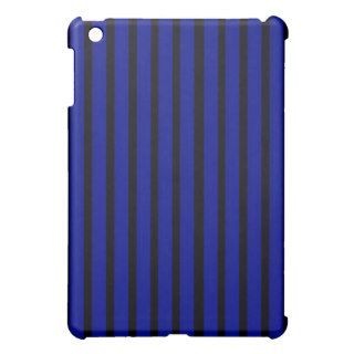 iPad Case  Blue/Black Stripes