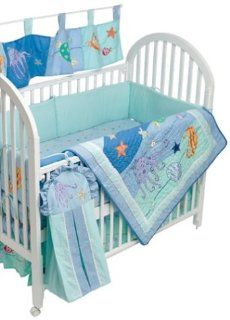 Sea Life 6 Piece Crib Set  Baby