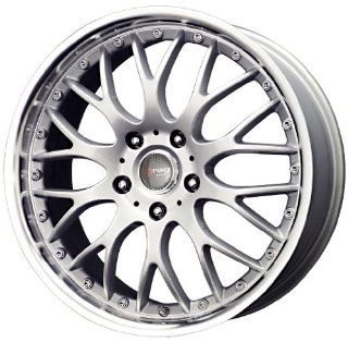 Drag DR 19 Wheel with Silver Machined (17x7.5"/5x108mm) Automotive