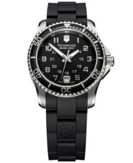Victorinox Swiss Army Watch, Womens Maverick GS White Rubber Strap 241492   Watches   Jewelry & Watches