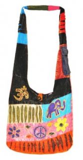 Mandala Tibetan Shop Bohemian Elephant Shoulder Bag, Monk Bag, #107 Shoes