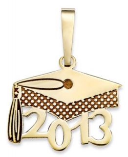Giani Bernini 24k Gold over Sterling Silver Necklace, 2013 Graduation Cap Pendant   Necklaces   Jewelry & Watches
