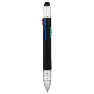 Monteverde S 107 5 In 1 Ballpoint Pen with Top Stylus, Black  Ballpoint Stick Pens 