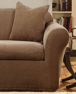 Sure Fit Stretch Metro 2 Piece Loveseat Slipcover   Slipcovers   For The Home