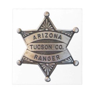 Tucson Company Arizona Rangers Memo Notepads