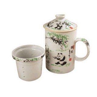 Panda Infuser Tea Mug Kitchen & Dining