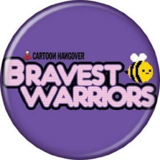 Bravest Warriors   Logo   Pinback Button 1.25" Bae 108 Clothing