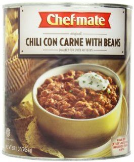 Chef mate Chili with Beans, 107 Ounce Grocery & Gourmet Food
