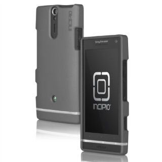 Incipio SE 107 EDGE for Sony Xperia S   1 Pack   Carrying Case   Retail Packaging   Iridescent Gray Cell Phones & Accessories
