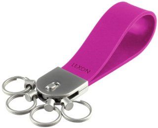 LL105 E3 Gumkey Multi Valet Keyring Magenta Purple   Key Tags And Chains