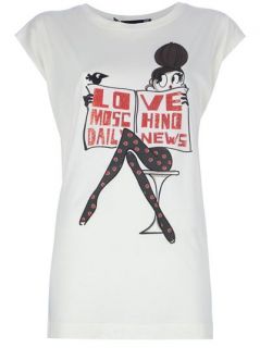 Love Moschino Printed T shirt