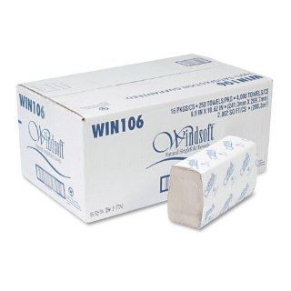 WNS106   Embossed Single Fold Paper Towels  