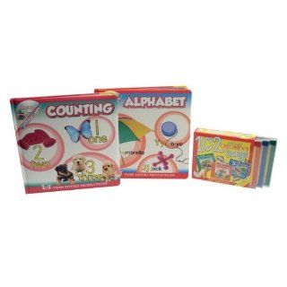 Twin Sisters Alphabet/Counting Padded Board Book Set  Crib Bedding  Baby