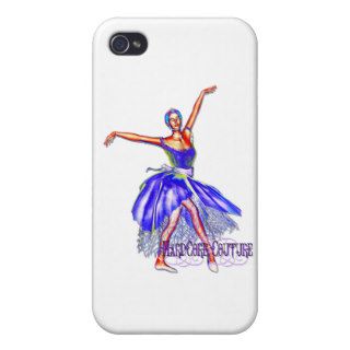 Ballet Dancer 7   Hardcore Couture Ballerina iPhone 4 Case