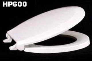 Centoco 600 106 A Elongated Premium Plastic Toilet Seat, Bone    