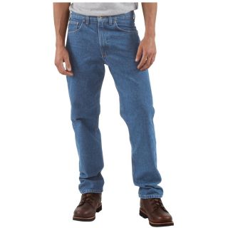 Carhartt Traditional Fit Straight Leg Jean — Regular Style, Model# B18  Jeans